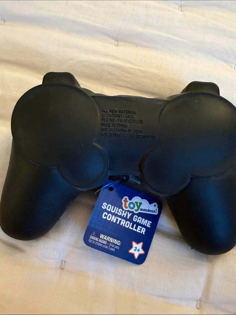 Toymendous Black Squishy Game Controller